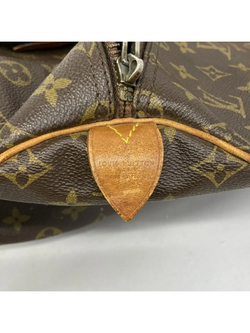 Louis Vuitton Boston Bag Monogram Keepall 55 Brown